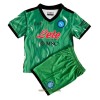 Officiële Voetbalshirt + Korte Broek Doelman SSC Napoli Thuis 2021-22 - Kids